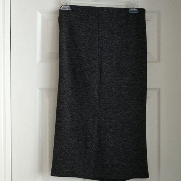 Ann Taylor Loft xs charcoal grey pencil skirt - Picture 4 of 4